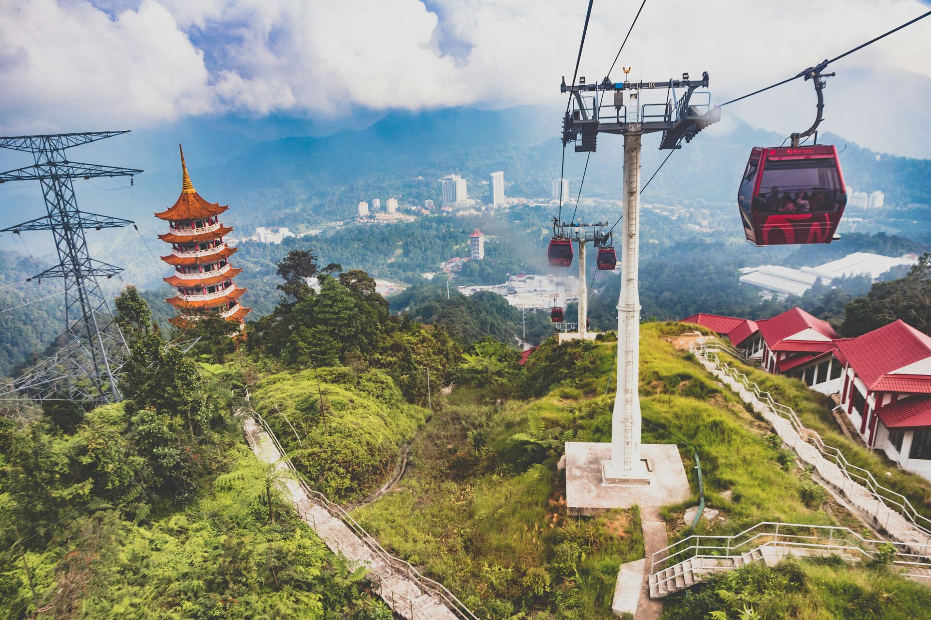 Cable car at Genting Highlands
